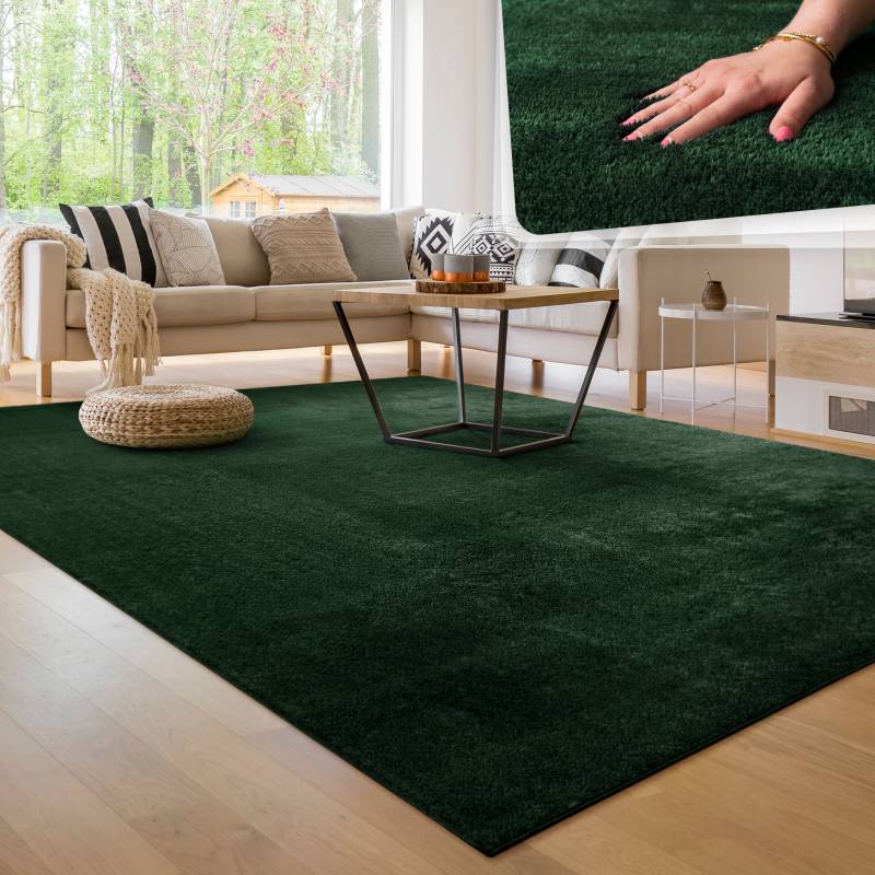 Paco Home Teppich "Cadiz 630" rechteckig 14 mm Höhe Uni-Farben, besonders weich, waschbar, auch als Läufer erhältlich Paco Home Teppich "Cadiz 630" rechteckig 14 mm Höhe Uni-Farben, besonders weich, waschbar, auch als Läufer erhältlich von PACO HOME
