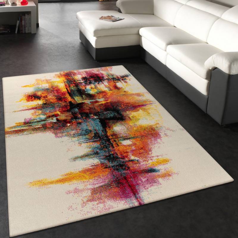 Paco Home Teppich "Canvas 752" rechteckig 16 mm Höhe Kurzflor, modernes Design, mit Arizona Leinwand Optik Paco Home Teppich "Canvas 752" rechteckig 16 mm Höhe Kurzflor, modernes Design, mit Arizona Leinwand Optik von PACO HOME