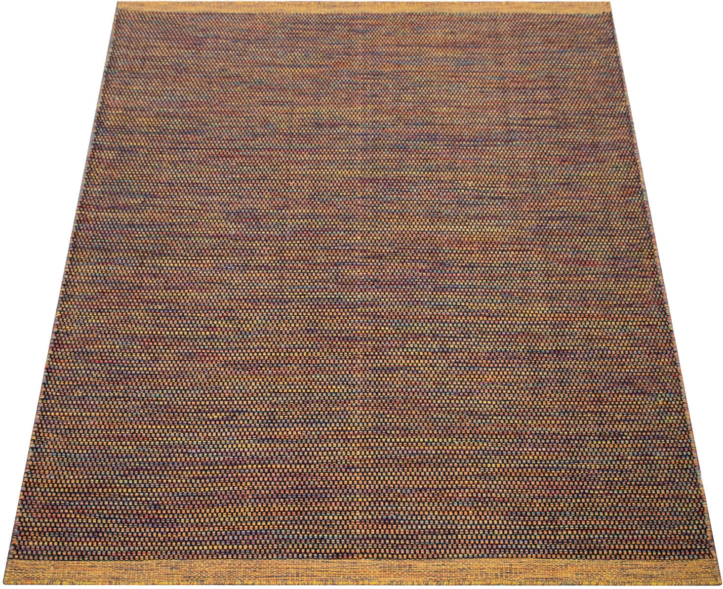 Paco Home Wollteppich "Kasko 300" rechteckig 12 mm Höhe Handweb, Flachgewebe, reine Wolle, handgewebt, hochwertig verarbeitet von PACO HOME