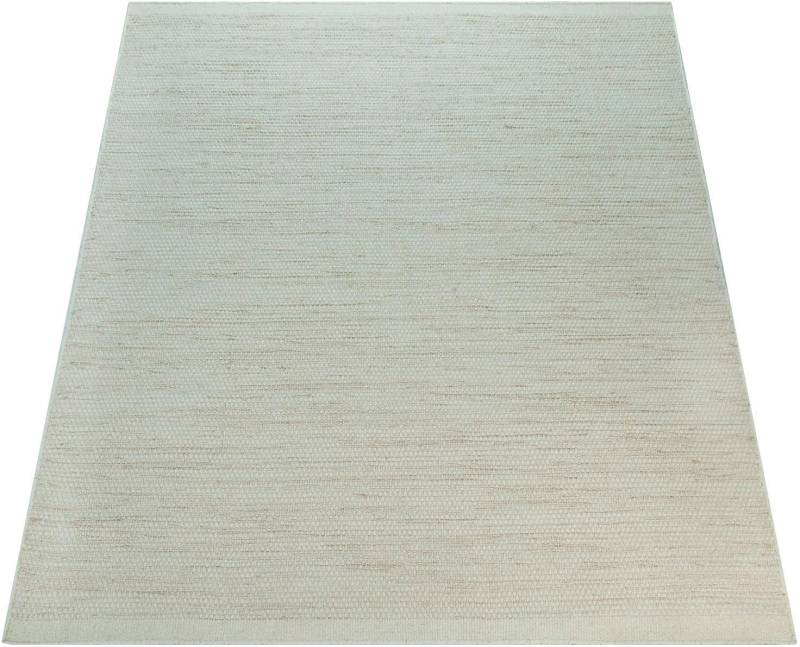 Paco Home Wollteppich "Kasko 300" rechteckig 12 mm Höhe Handweb, Flachgewebe, reine Wolle, handgewebt, hochwertig verarbeitet von PACO HOME