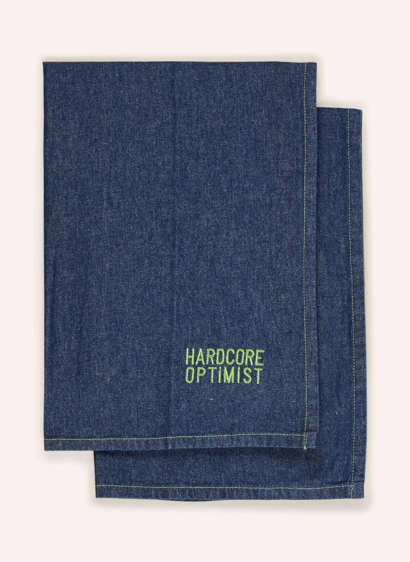 Pad 2-Er-Set Geschirrtücher blau von PAD