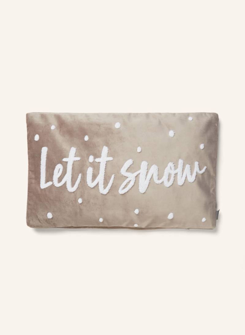 Pad Dekokissenhülle Snow Aus Samt beige Pad Dekokissenhülle Snow Aus Samt beige von PAD