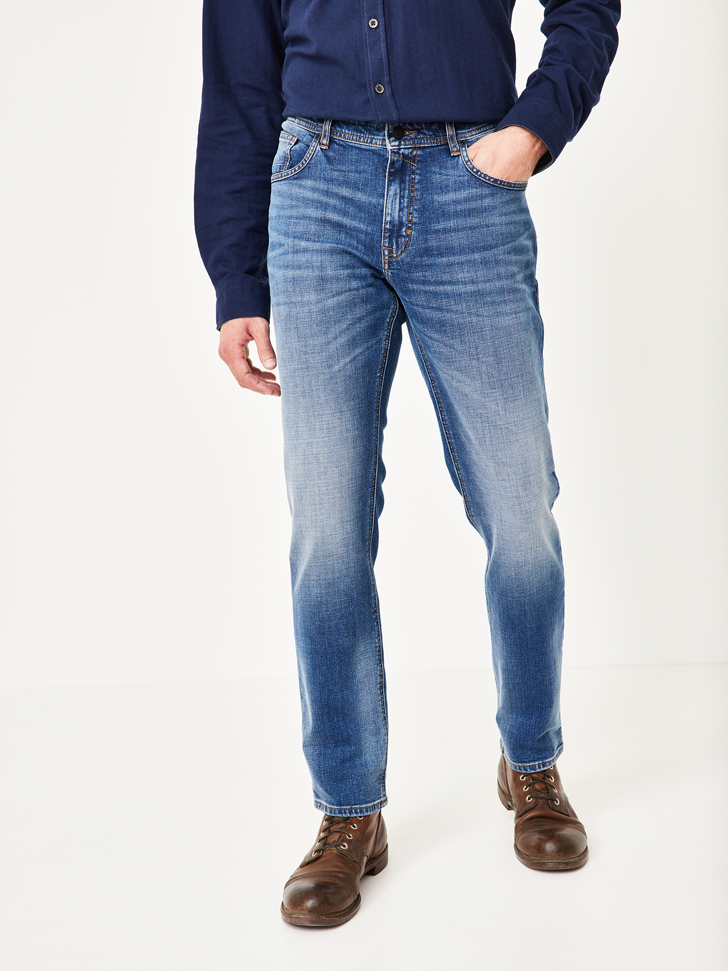 Paddock's Ben Regular Fit mid blue used extra lang Paddock's Ben Regular Fit mid blue used extra lang von PADDOCK'S
