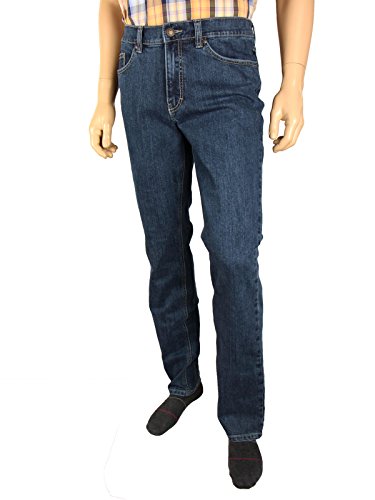 Paddock`s Herren Jeans Ranger - Slim Fit,4480, Navy Blau Stone,38W / 36L von Paddocks