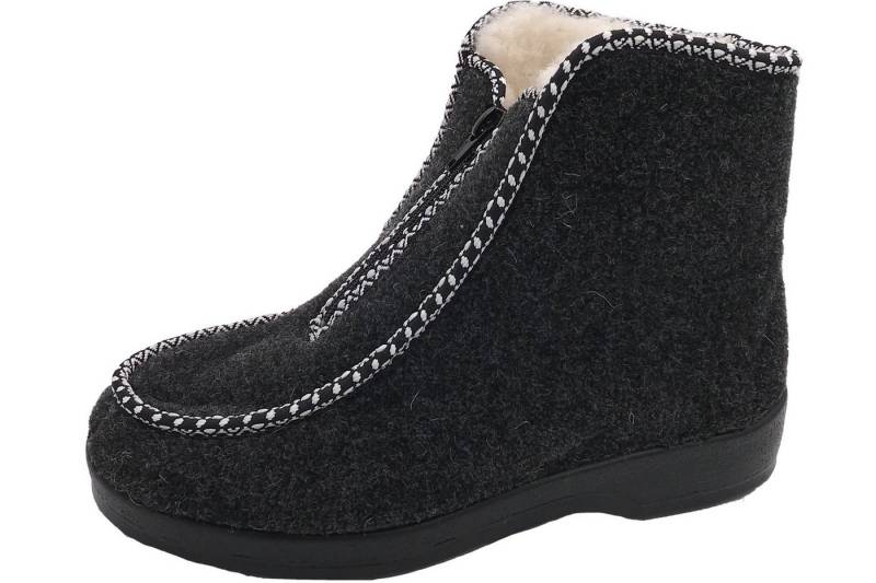 PADERO Hausstiefel Hüttenschuhe Hausschuh warmes Schurwollfutter von PADERO