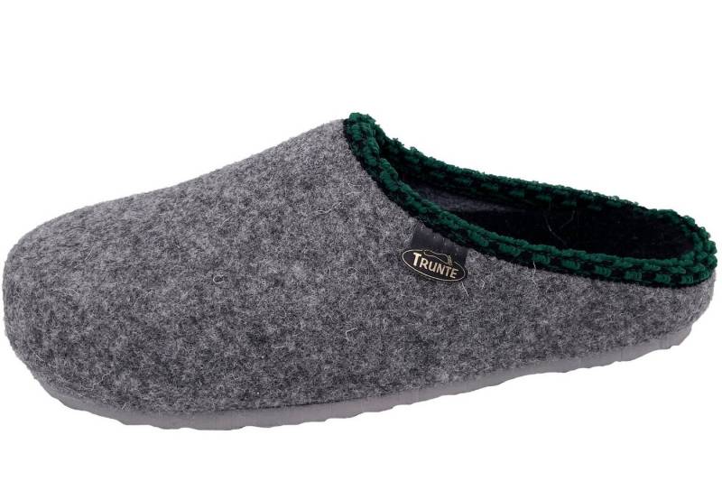 PADERO Helmut Trunte Filz Pantoffel Clogs Hausschuh von PADERO