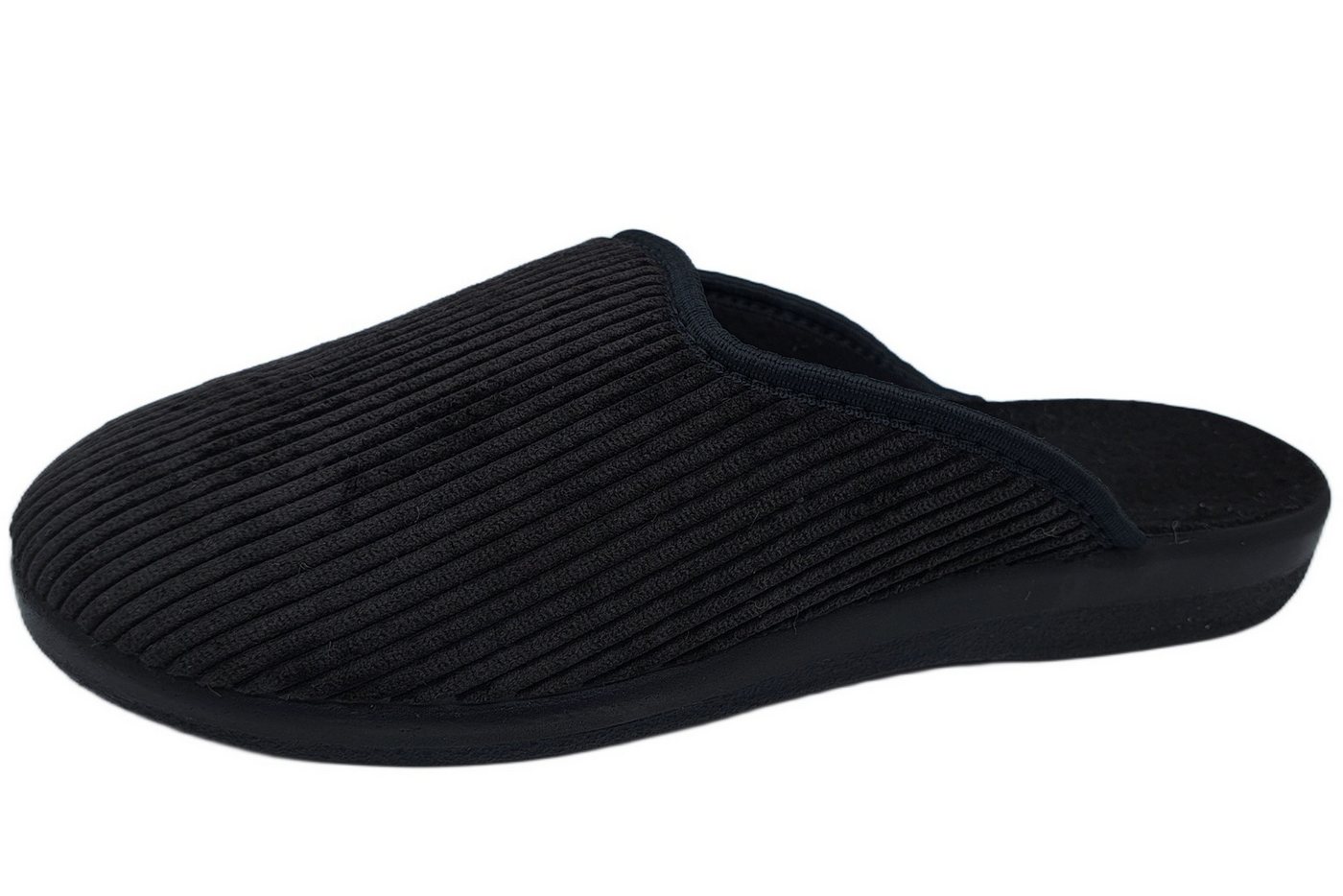 PADERO Herren Pantoffel Hausschuh für breite Füße geeignet von PADERO