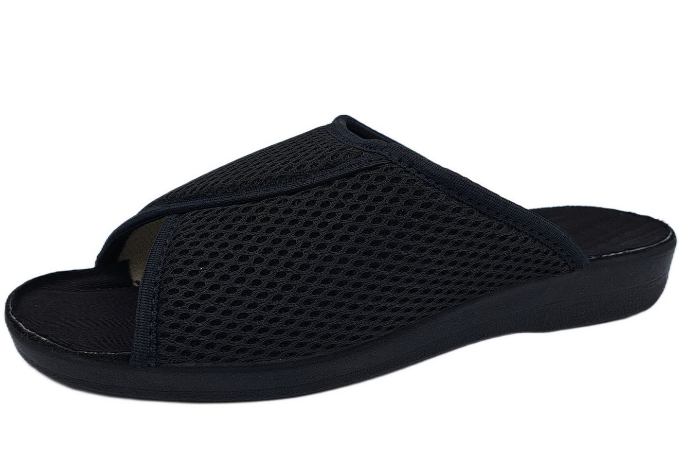 PADERO Pantolette für breite Füße Hausschuh Weite H von PADERO