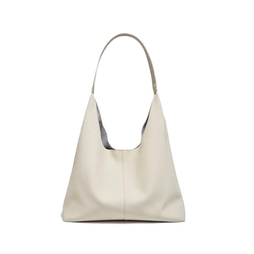 PADGCNOR Weiches Leder Tote Bag Damen Schultertasche Tote Lady Classic Spaltleder + Mikrofaser Handtaschen-Set(Color 3) von PADGCNOR