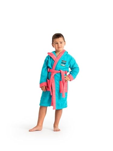 PADUANA Unisex Kinder Bademantel, Schlittschuh, 12 Jahre von PADUANA