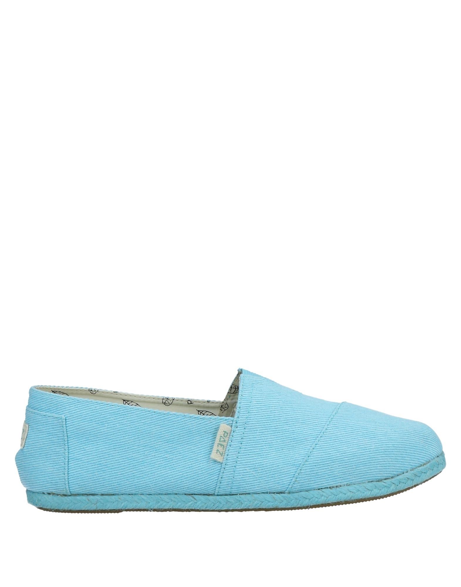 PAEZ Espadrilles Damen Azurblau von PAEZ