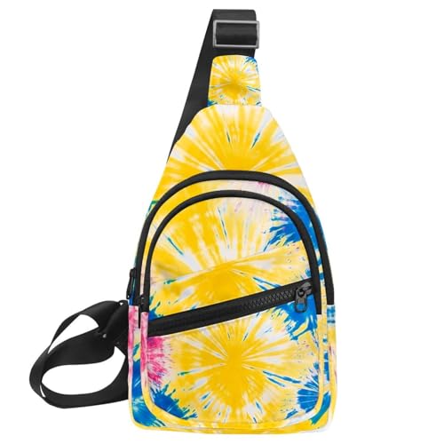 Seepferdchen und Seestern (3) Sling Side Crossbody Rucksack, Mehrfarbig 18, 11.8x7x1.5in/30x18x4cm von PAFEFO