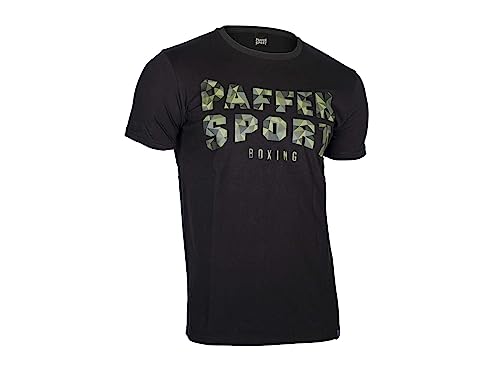 PAFFEN SPORT «CAMO Logo» Slim Fit T-Shirt, schwarz, GR. L von PAFFEN SPORT