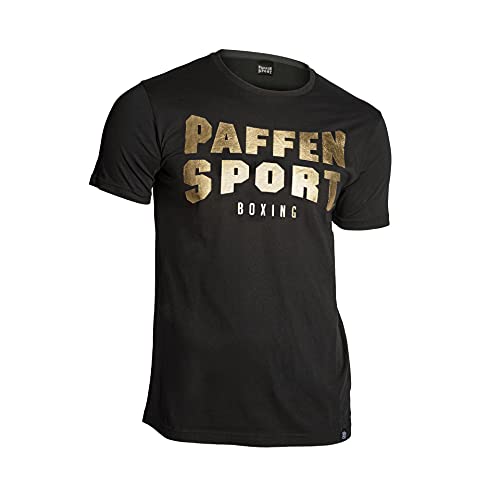 PAFFEN SPORT «Glory» T-Shirt; schwarz/Gold; Größe: M von PAFFEN SPORT