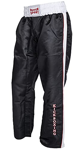 PAFFEN SPORT Kick Star Kickboxhose – schwarz/weiß/rot – Größe: XXL von PAFFEN SPORT