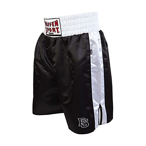 PAFFEN SPORT PRO Profi-Boxerhose; schwarz/weiß; GR: S von PAFFEN SPORT