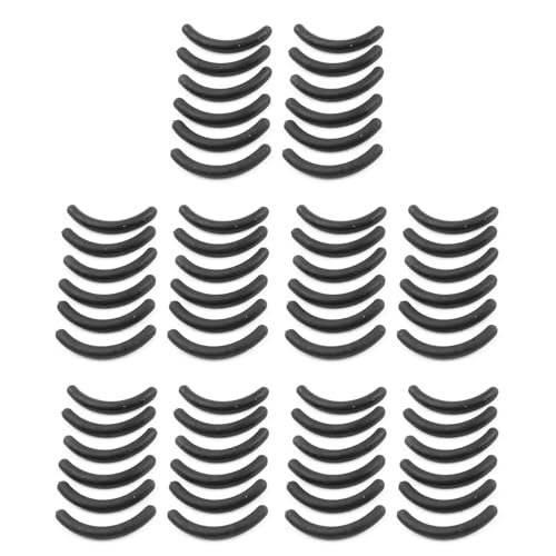 PAGJHRFJG 60 Stuecke Aus Schwarzem Gummi-Verfassungs-Werkzeug-Wimpernzange Ersatzkissen Fuer Frauen PAGJHRFJG 60 Stuecke Aus Schwarzem Gummi-Verfassungs-Werkzeug-Wimpernzange Ersatzkissen Fuer Frauen von PAGJHRFJG