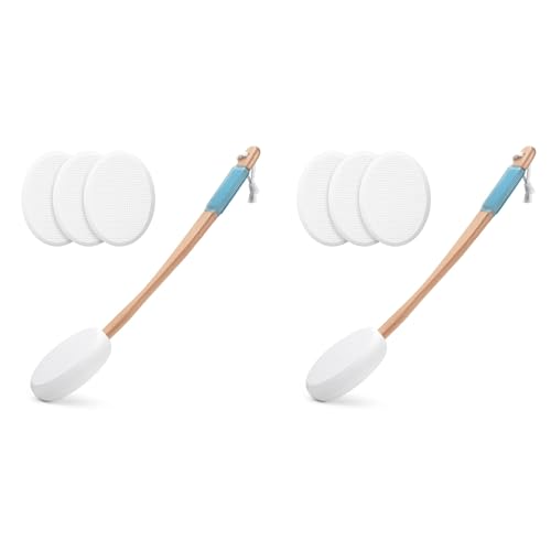 PAGJHRFJG Lotion-Applikator für Rücken, Füße, 8 Auswechselbare Pads, 2 Langer, Rückenlotion-Applikator für Senioren, Frauen PAGJHRFJG Lotion-Applikator für Rücken, Füße, 8 Auswechselbare Pads, 2 Langer, Rückenlotion-Applikator für Senioren, Frauen von PAGJHRFJG