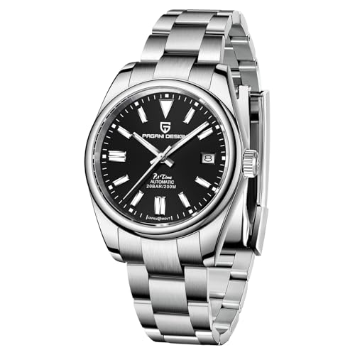 Pagani Design Herrenuhr Automatik Mechanische Uhr Japan NH35 Uhrwerk 40mm Luxus Edelstahl Saphirkristall Taucheruhren Herren von PAGRNE DESIGN