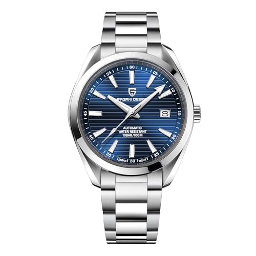 Pagani Design Herren Automatikuhr Japan NH35 Uhrwerk Saphirglas Edelstahlarmband 100 Meter wasserdicht Sportuhr… von PAGRNE DESIGN