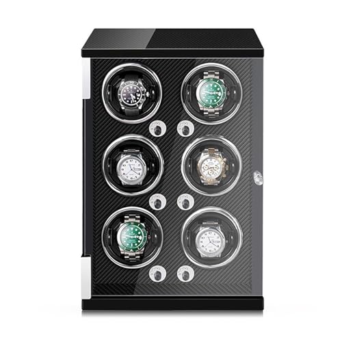 PAHION Uhrenbeweger Für 4/6 Uhren Automatikuhren Uhrengehäuse Ultra-leiser Japanischer Motor Mit Wechselstrom Oder Batteriebetrieb Geeignet Für Herren Und Damenuhren von PAHION