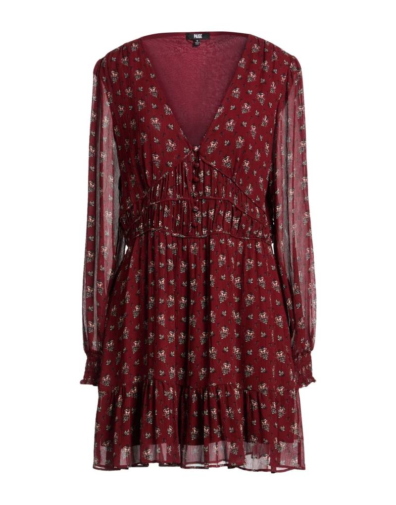 PAIGE Mini-kleid Damen Bordeaux von PAIGE