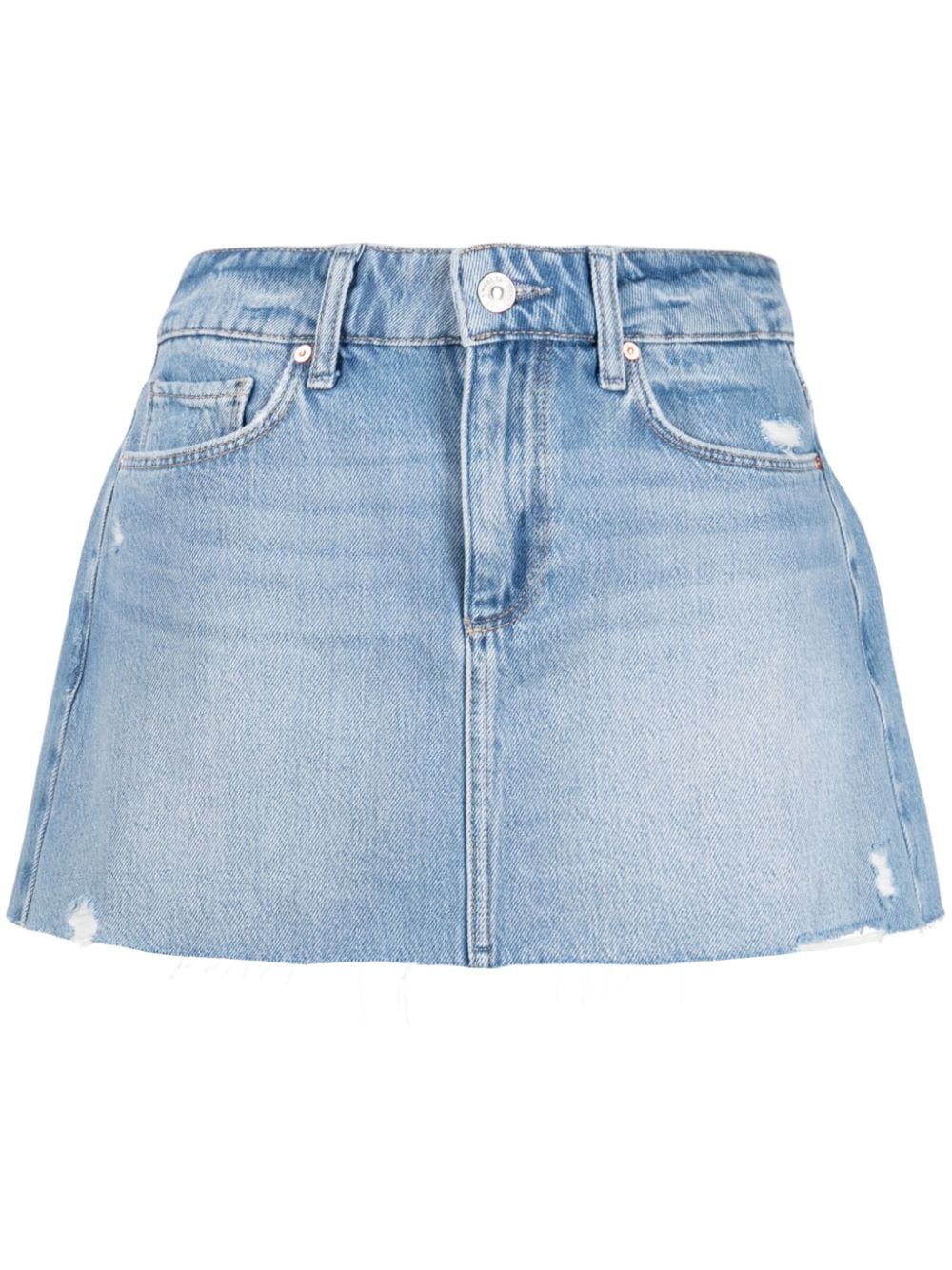 PAIGE Jeans-Minirock - Blau von PAIGE