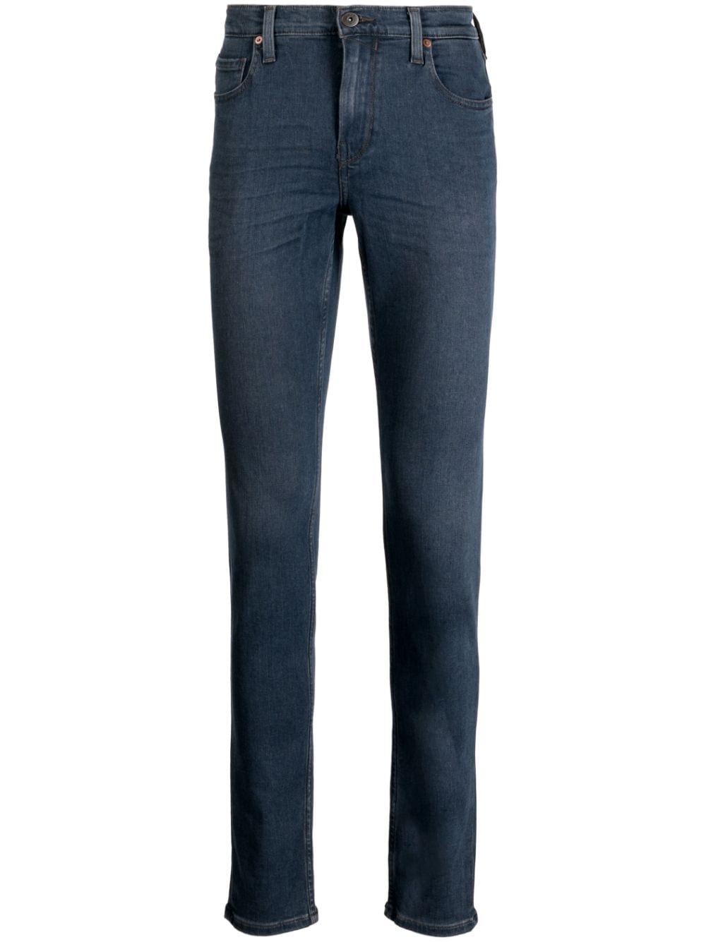 PAIGE Tief sitzende Skinny-Jeans - Blau von PAIGE