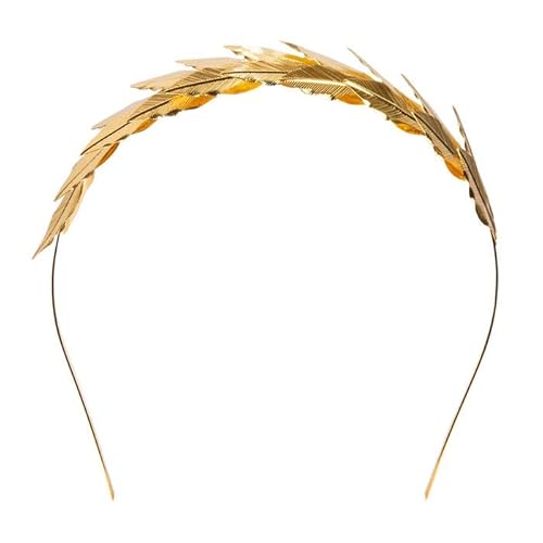 NEU Haarreif mit goldenem Lorbeerkranz von PAINT IT EASY