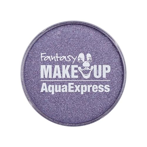 PAINT IT EASY Karnevalsschminke Aqua-Express Schminke auf Wasserbasis, 15g, Perlglanz / Metallic-Lila von PAINT IT EASY