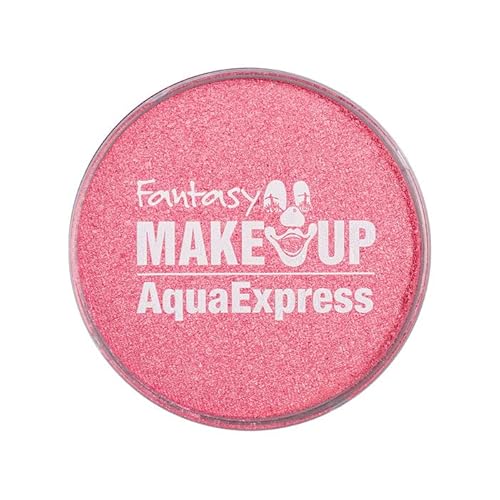 NEU Kinderschminke Karneval Aqua-Express Schminke auf Wasserbasis, 15g, Perlglanz / Metallic-Pink von PAINT IT EASY