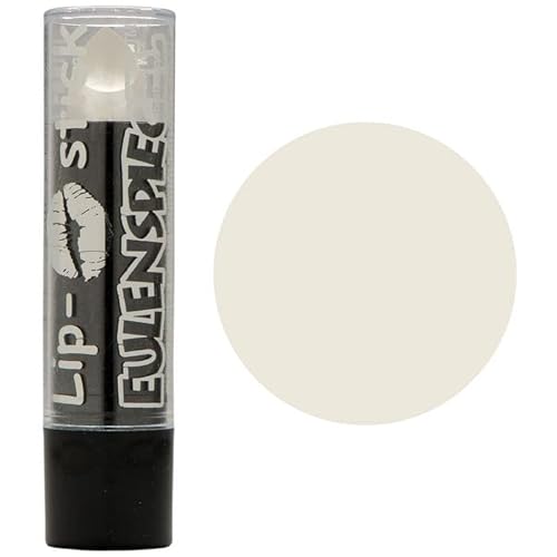 NEU Theater-make-Up Karnevalsschminke Lippenstift in hochwertiger Theaterqualität, Weiß von PAINT IT EASY