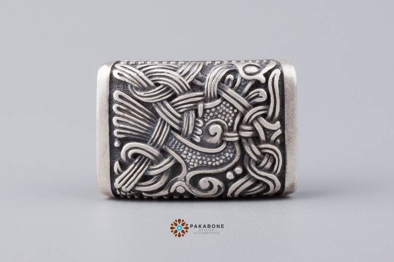 Wikinger Anhänger Gullinkambi Mammen Style Schmuck - Mach Dir Einen Einzigartigen Armreif Asgard 001-385 von PAKABONE