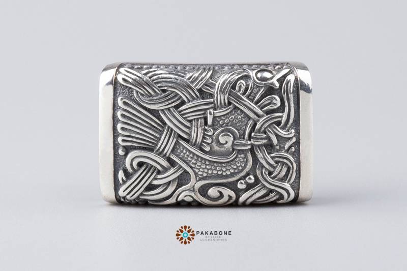 Wikinger Anhänger Gullinkambi Mammen Style Schmuck - Mach Dir Einen Einzigartigen Armreif Asgard 001-392 von PAKABONE