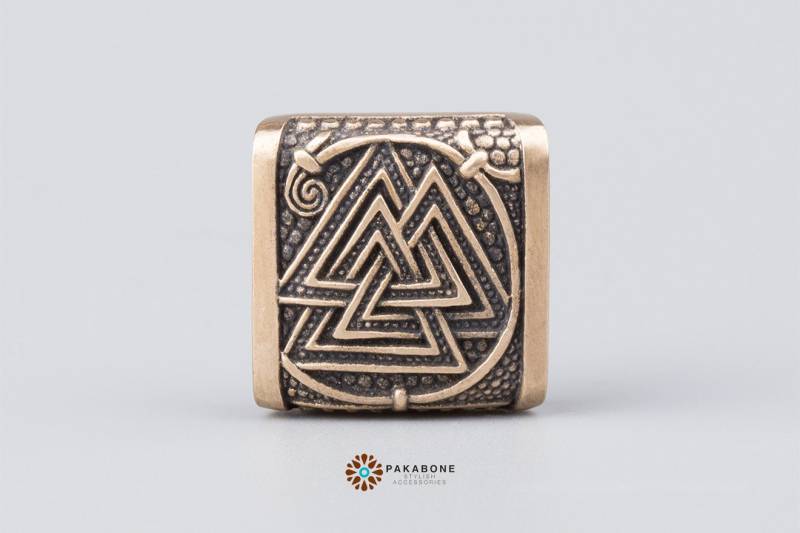 Wikinger Armreif Valknut Mammen Style Schmuck - Mach Dir Einen Einzigartigen Asgard 001-417 von PAKABONE