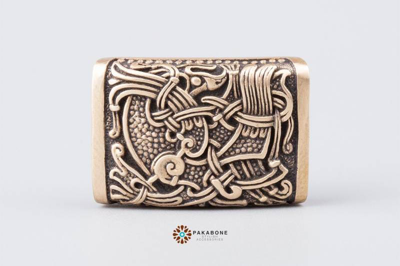 Wikinger Charm Hahn Fjalar Stil Schmuck - Mach Dir Einen Einzigartigen Armreif Asgard 001-419 von PAKABONE