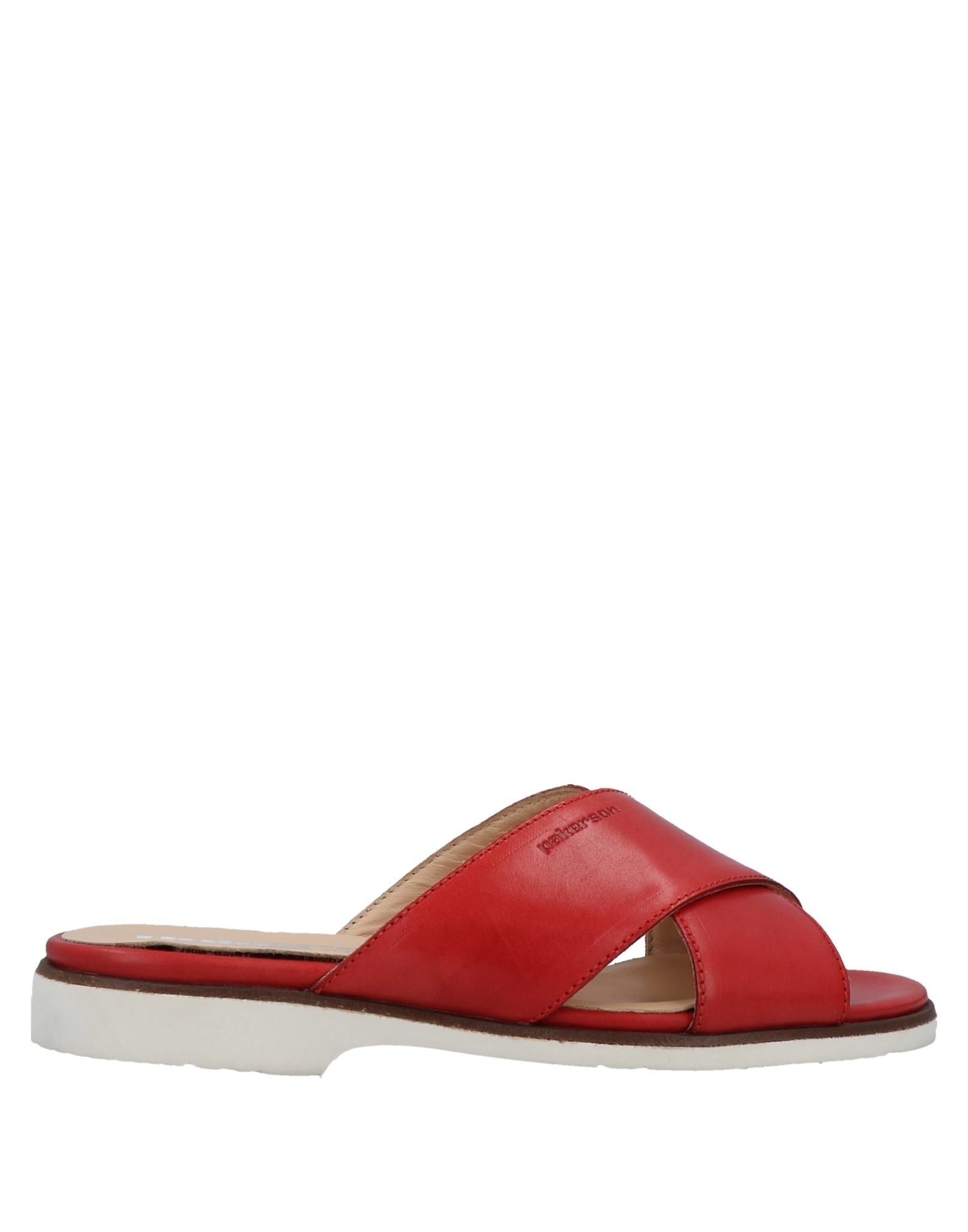 PAKERSON Sandale Damen Rot von PAKERSON