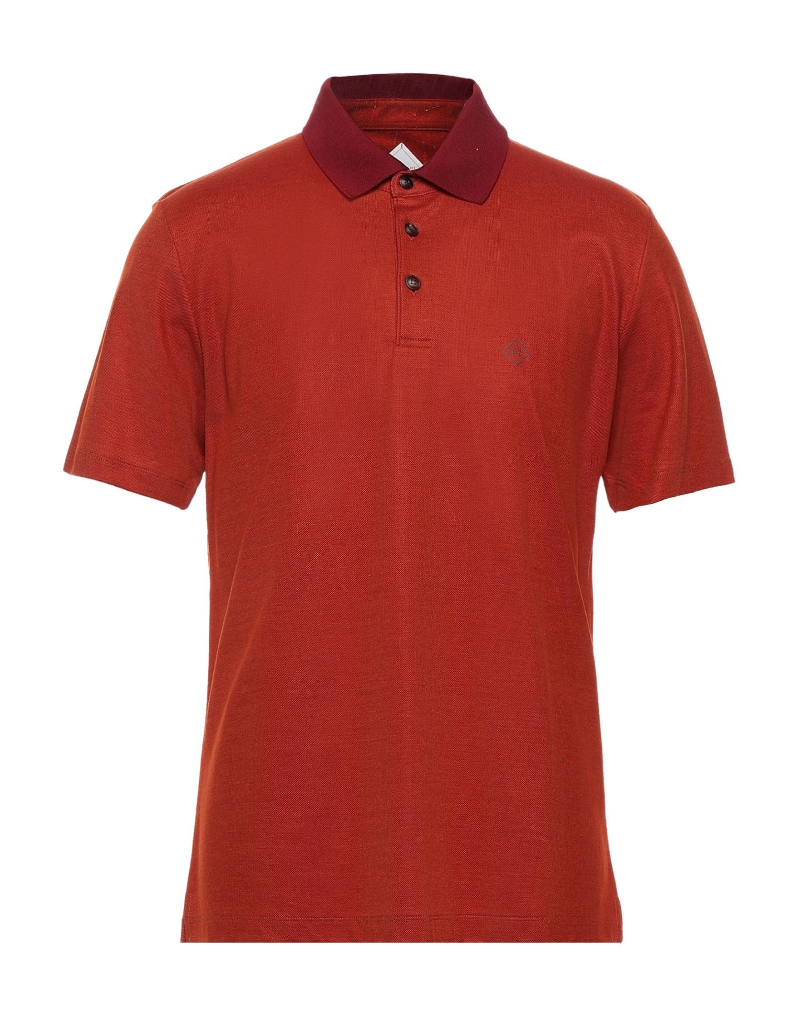 PAL ZILERI Poloshirt Herren Rostrot von PAL ZILERI