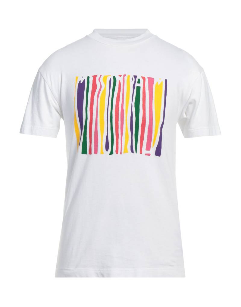 PALM ANGELS x MISSONI T-shirts Herren Weiß von PALM ANGELS x MISSONI