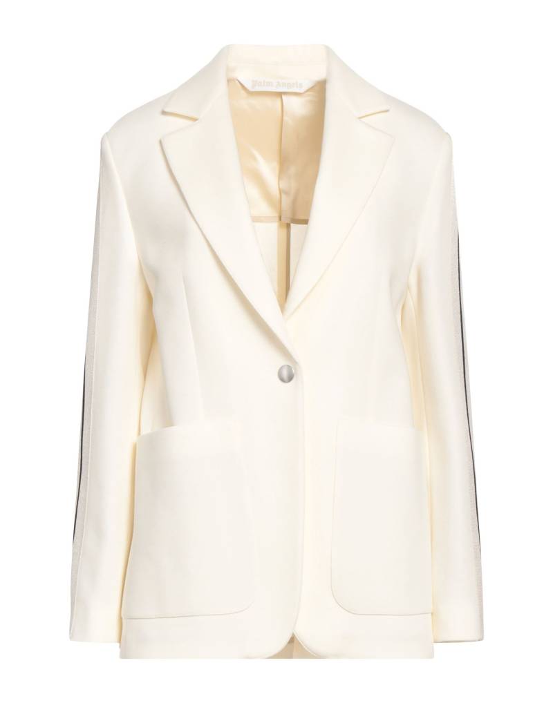 PALM ANGELS Blazer Damen Elfenbein von PALM ANGELS