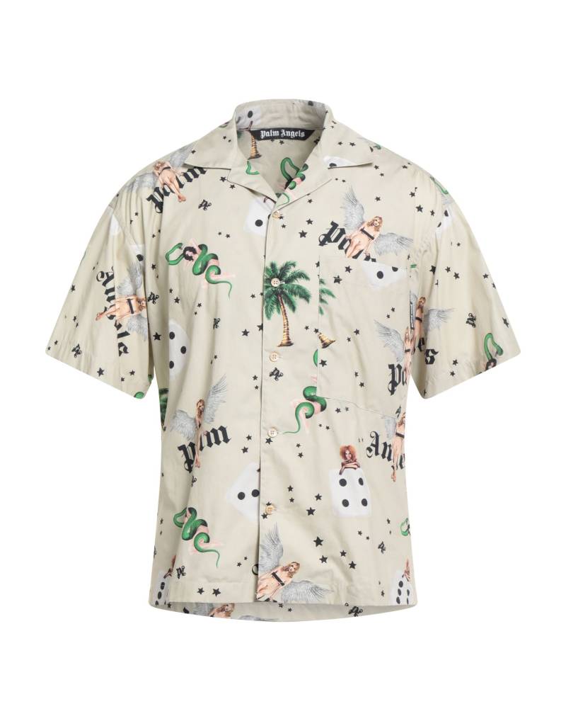 PALM ANGELS Hemd Herren Beige von PALM ANGELS