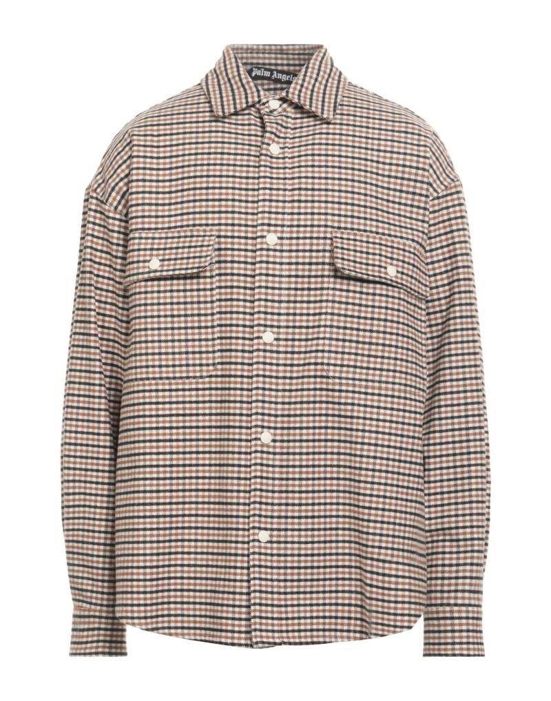 PALM ANGELS Hemd Herren Elfenbein von PALM ANGELS