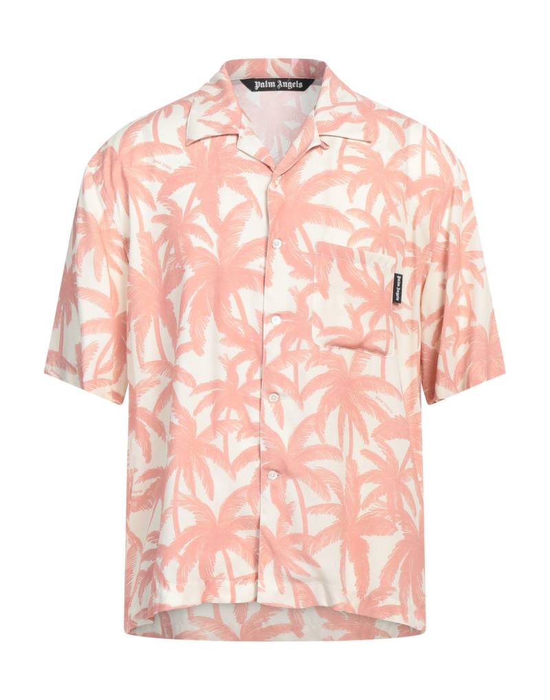PALM ANGELS Hemd Herren Elfenbein von PALM ANGELS