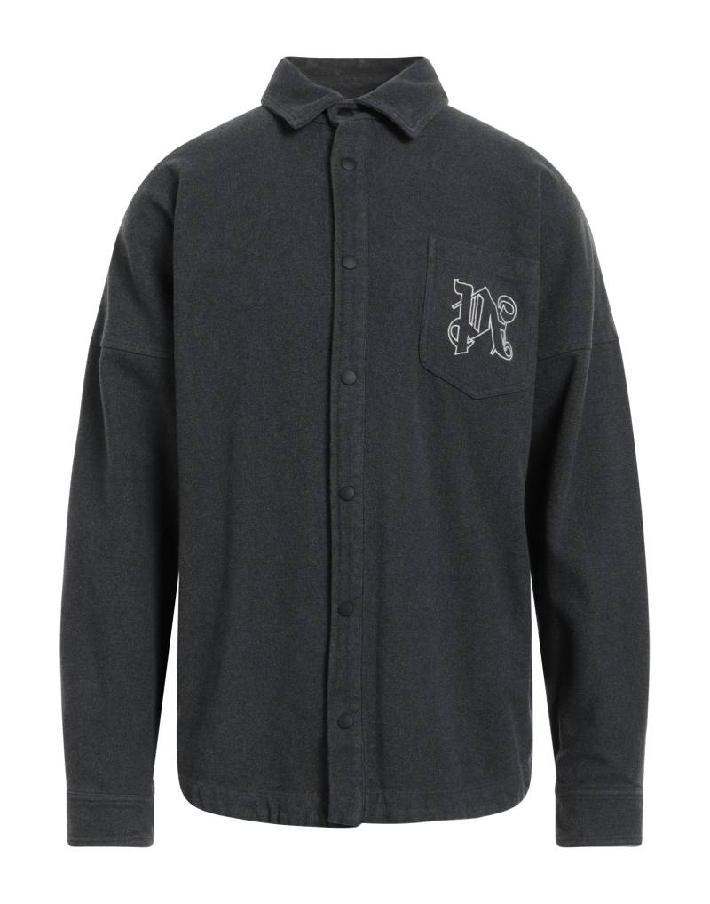 PALM ANGELS Hemd Herren Braungrau von PALM ANGELS
