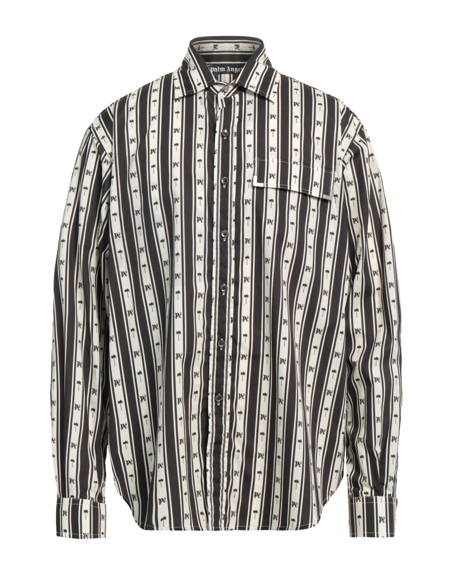 PALM ANGELS Hemd Herren Schwarz von PALM ANGELS