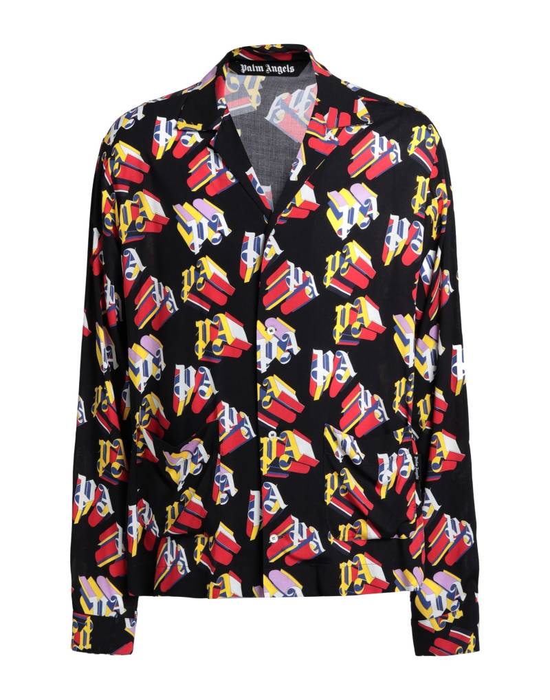 PALM ANGELS Hemd Herren Schwarz von PALM ANGELS