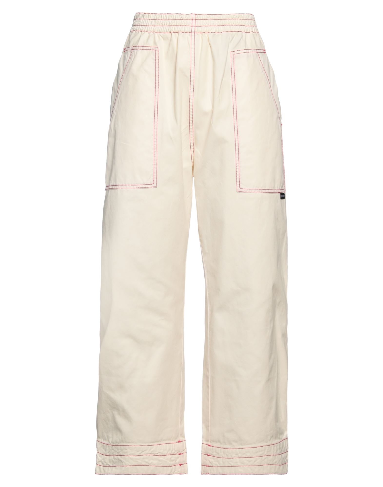 PALM ANGELS Hose Damen Cremeweiß PALM ANGELS Hose Damen Cremeweiß von PALM ANGELS