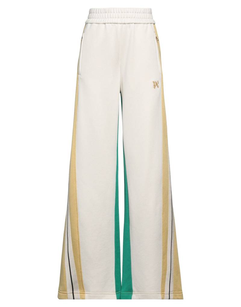 PALM ANGELS Hose Damen Elfenbein von PALM ANGELS