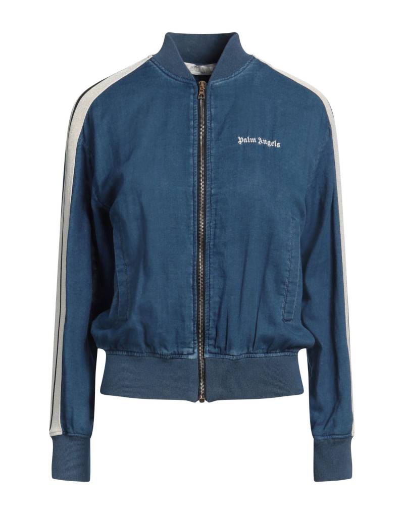 PALM ANGELS Jacke & Anorak Damen Blau von PALM ANGELS