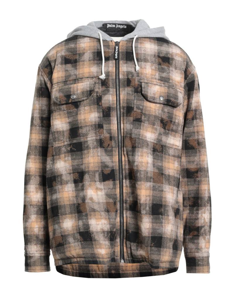 PALM ANGELS Jacke & Anorak Herren Beige von PALM ANGELS